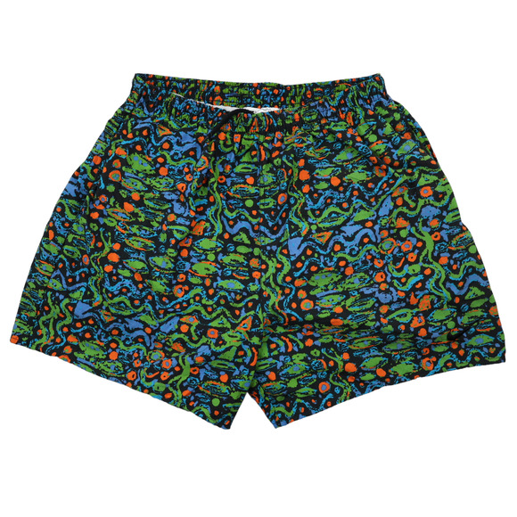 nike all over print swim shorts